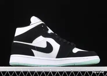 Hyperoad BLACK MID 1 JORDAN AIR (GS) TEAL WHITE TINT 0629